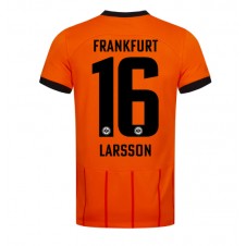 Eintracht Frankfurt Hugo Larsson #16 Tredje Tröja 2024-25 Korta ärmar